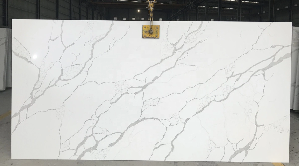 High quality/High cost performance Fashionable Design White Quartz Countertop Made in China with ISO9000