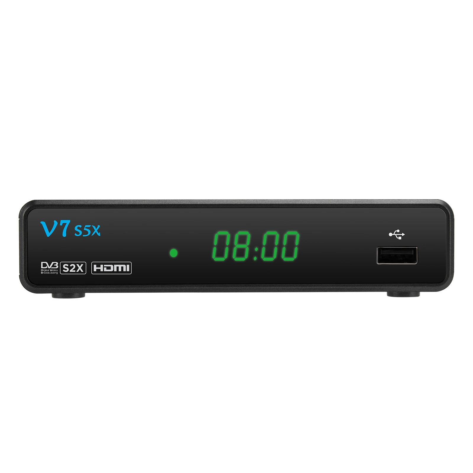 Gtmedia V7s5X DVB S2X el apoyo pleno Powervu receptor satelital Decodificador.