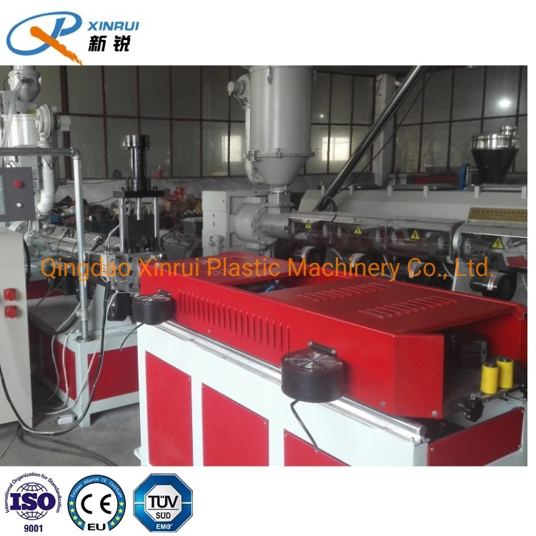 20-60mm HDPE PE PP PVC PPR Single Wall Corrugated Pipe Making Extruder Machine Plastic Pipe Machine