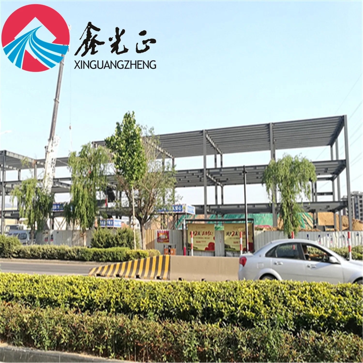 Steel Structure Prefabricated Multi-Storey Hotel