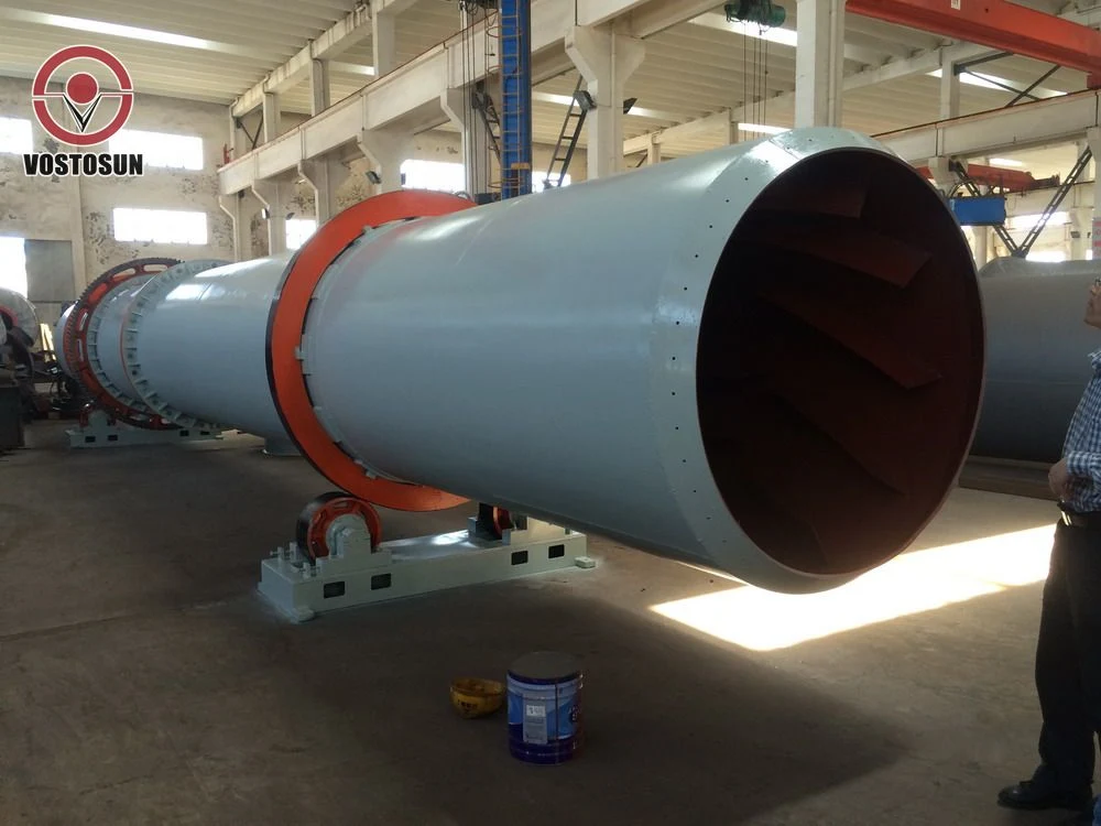 Mining Copper Sludge Rotary Drum Dryer for Fertilizer