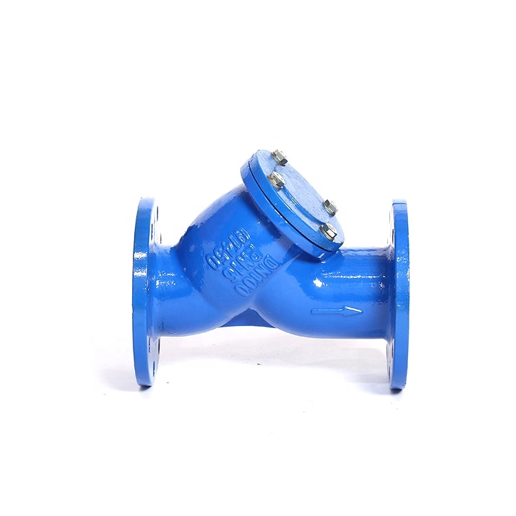 Pn16 DN100 Cast Iron Y-Striner Valve for Water (صمام مصفاة Y للحديد المصبوب من Pn16