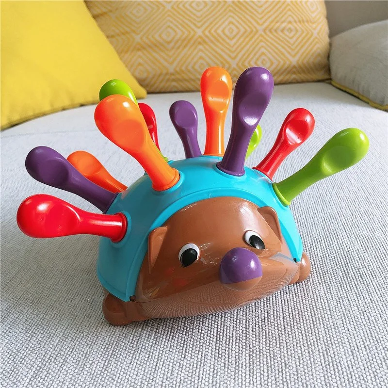 Kids Toys Hedgehog Sorter Toy Toddler Montessori Toy Interactive Game