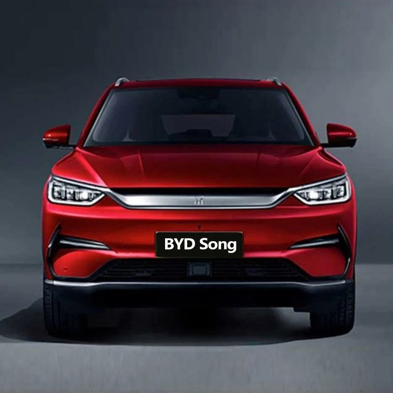 China utilizó el automóvil eléctrico Byd Song Plus EV, vehículos de nueva energía en stock.