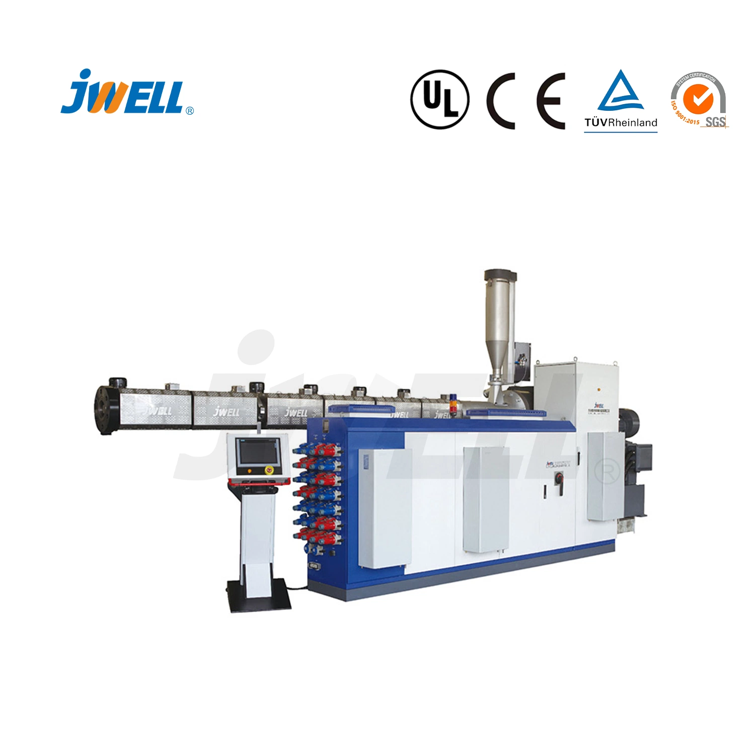 Jwell HDPE Water and Electric Conduit Pipe Extrusion Line/PE Drainage Tube Making Machine/Plastic Hose Extruder