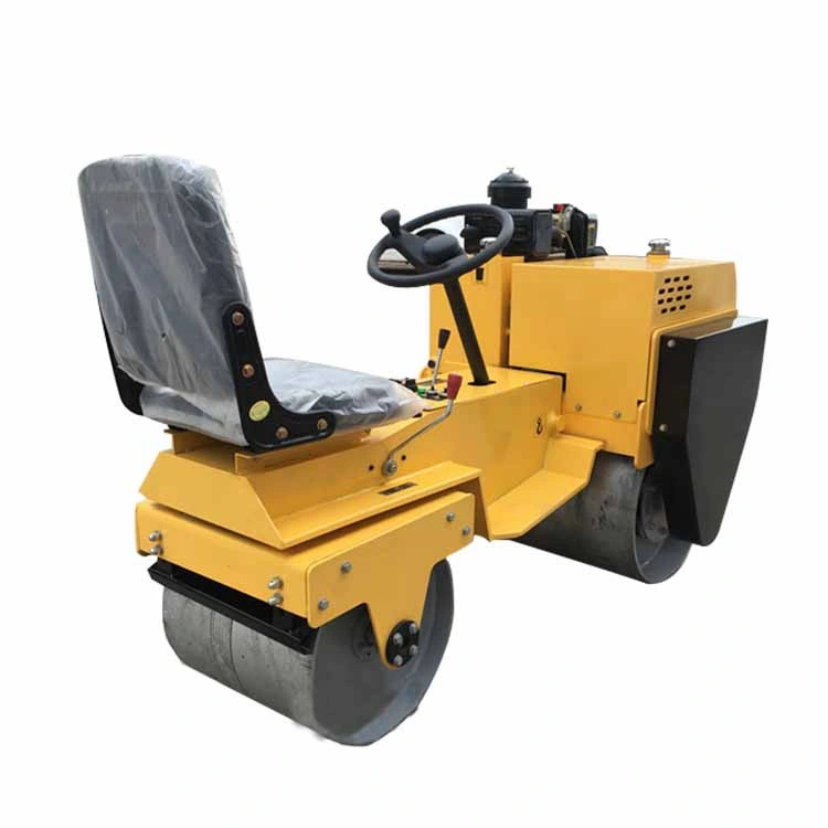 Walk Behind Double Drums Road Roller Mini Road Roller