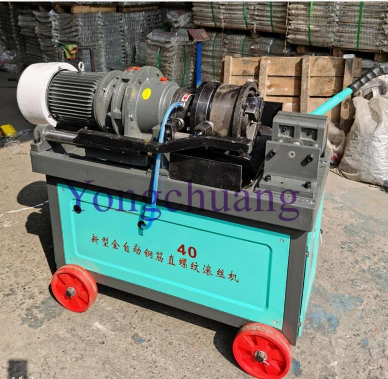 Steel Bar Rolling Thread Tapping Machine with Factory Price