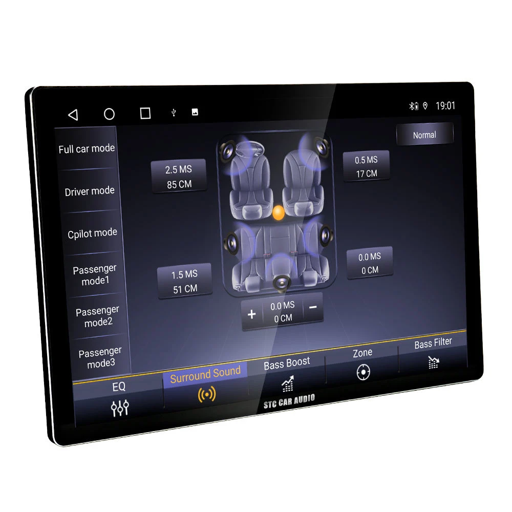 STC Ts10 1920*1200 Touchscreen 13,1 Zoll 4+64GB Volllaminierung DSP AHD 4G LTE am/FM GPS Auto Android Player