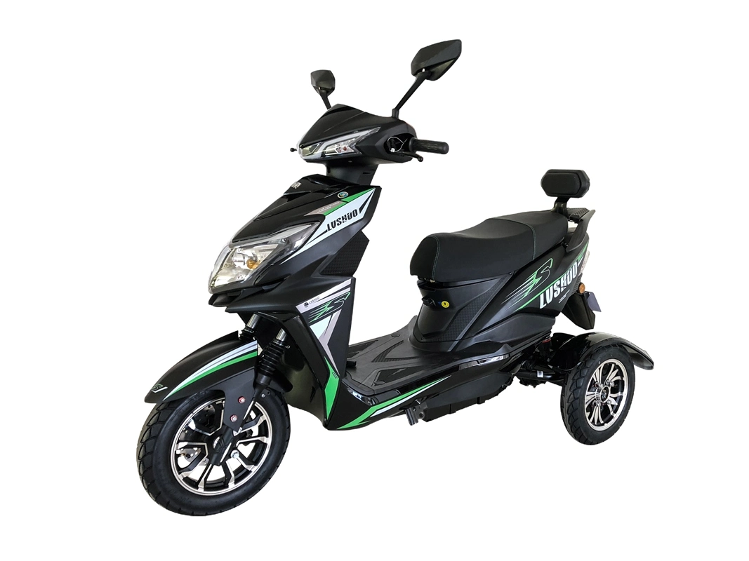 Tres bicicletas 5000 W Moto 2 ruedas triciclos permanente Drift Moto 3 ruedas cabina Cabina cerrada de la carga de Scooter eléctrico mejor triciclo para la entrega