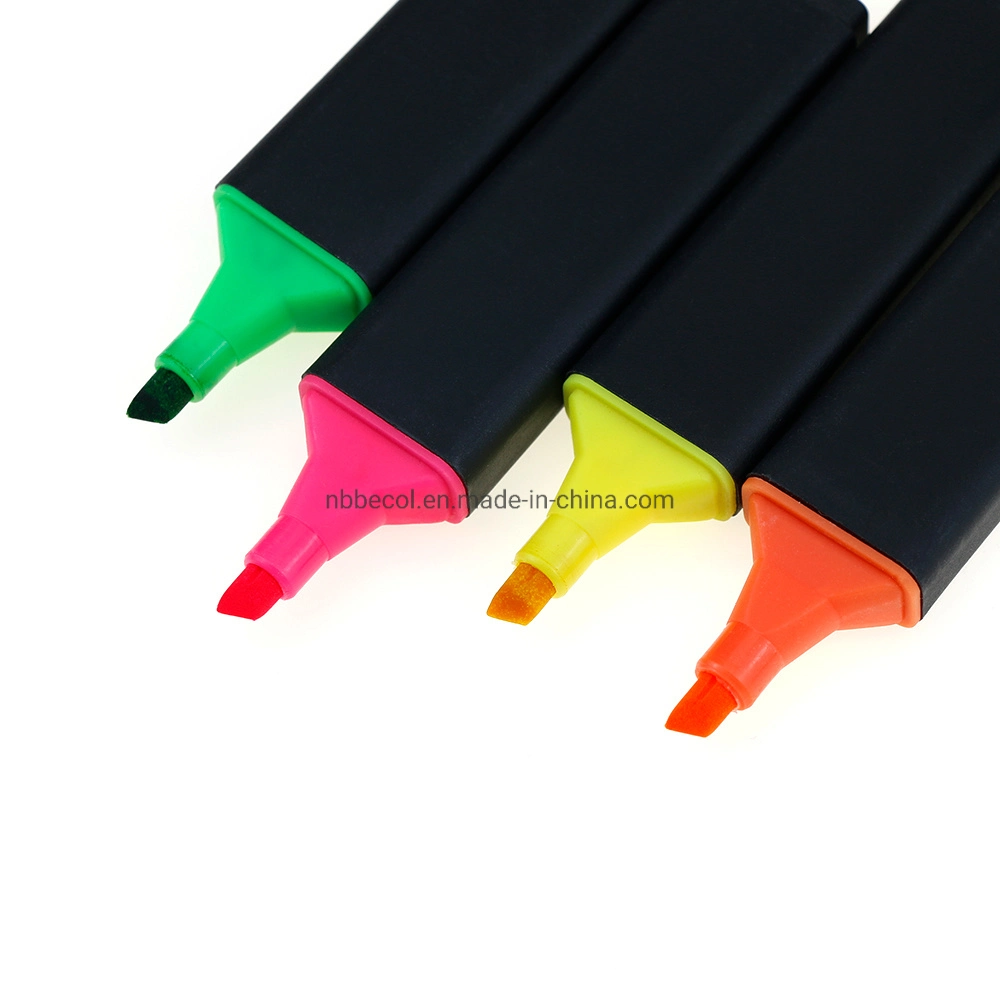 Non Toxic Pen Highlighter Marker Liquid Competitive Price Highlighter Pen Manufacture