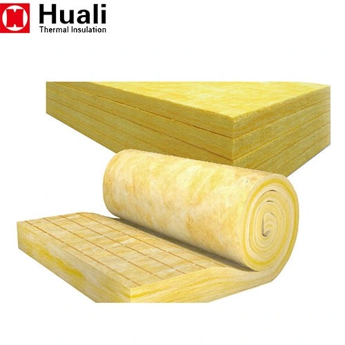 MSDS Fiberglass Insulation High Temperature Glass Wools 25mm Thick Water Heater Insulation Glass Wool