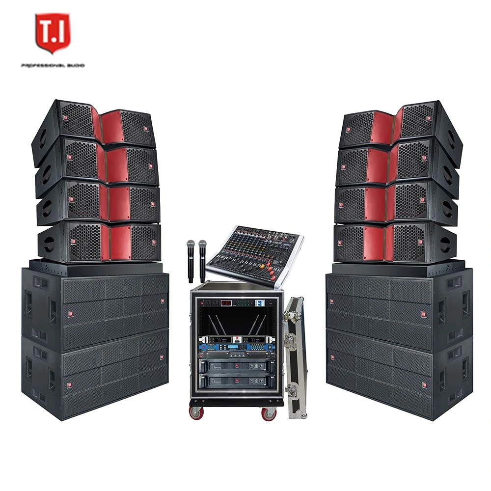 Tragbares Audiosystem Passive Line Array-Lautsprecher, 12-Zoll-Lautsprecher Für die Kirche