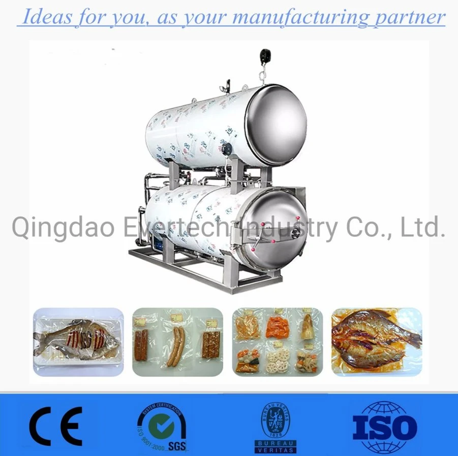 Food Autoclave Sterilizer/Sterilizing Machine/Sterilization Retort for Food and Beverage