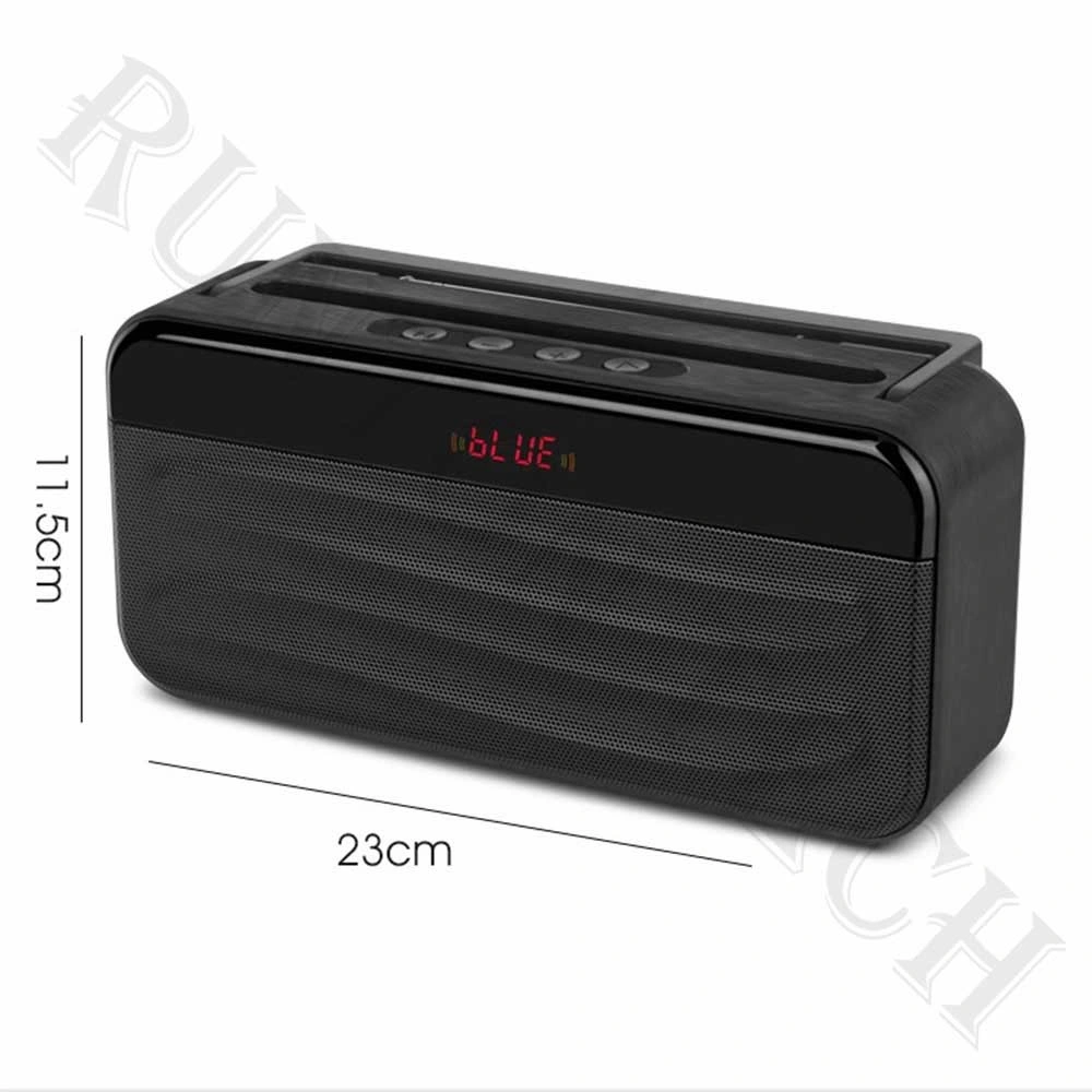 Lp-V12 Phone Holder Portable Bluetooth Speaker with External Radio Antenna