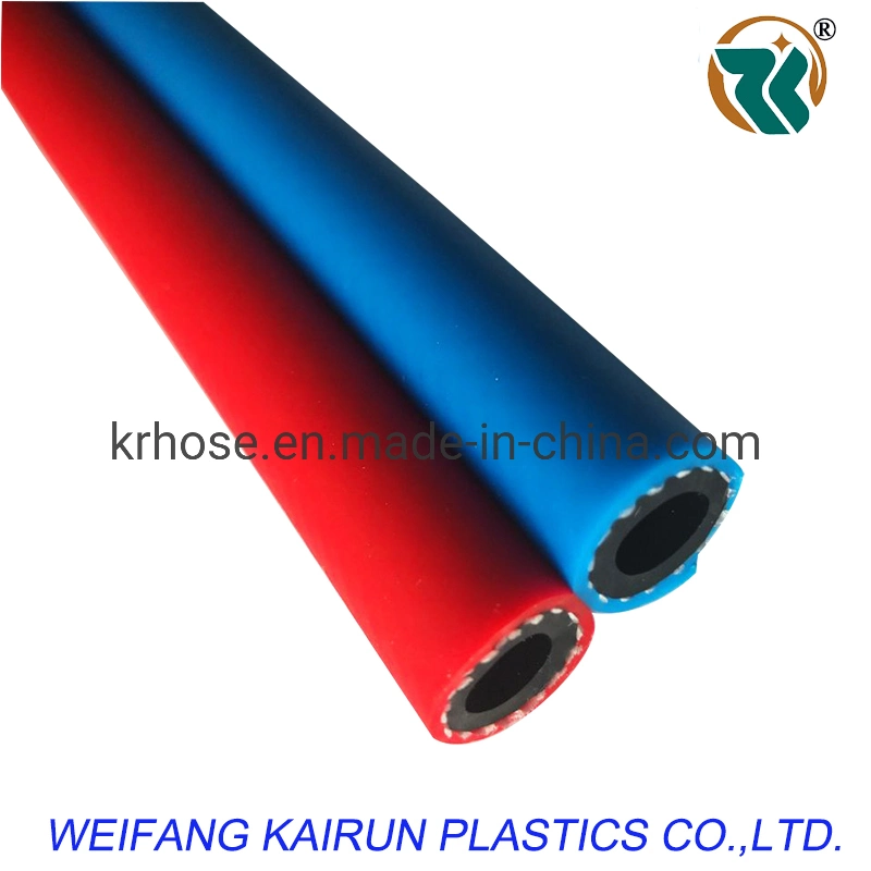 High quality/High cost performance  Flexible High Pressure 8mm Air Hose Twin Welding Oxygen and Acetylene Hose