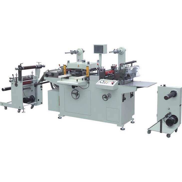 Automatic Roll to Roll Paper Flat Bed Label Die Cutting Machine for Sticker Labels