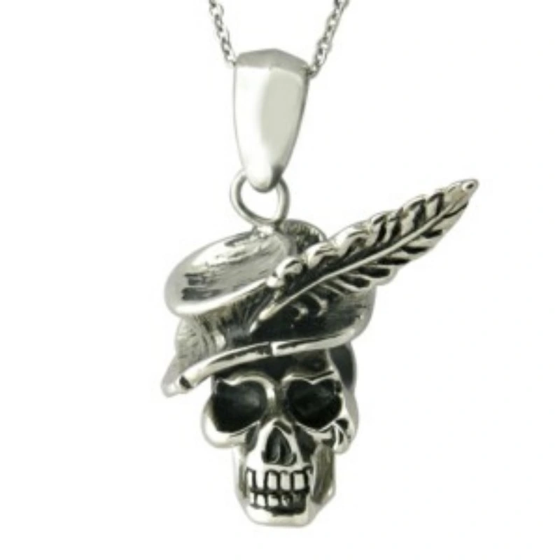 Cross 3 Heads Pendant Pip Pop Biker Jewelry