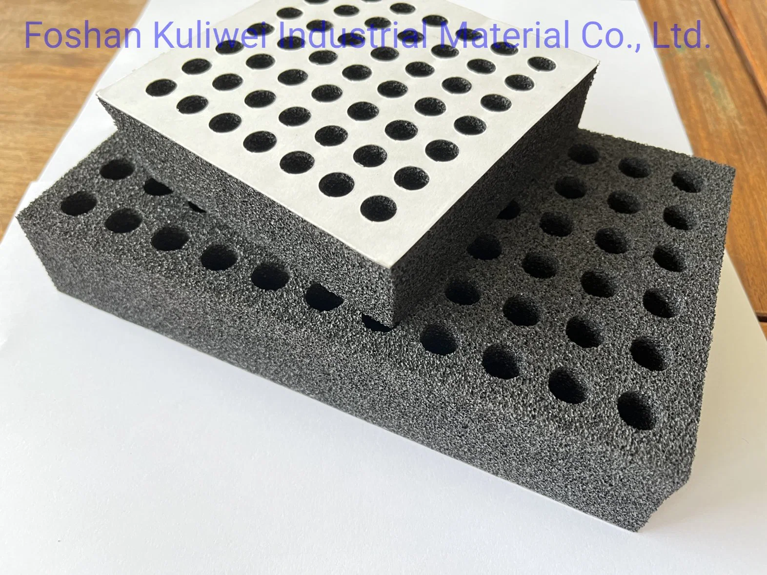 Vacuum Suction Cup Quick Rebound EPDM Open-Hole Sponge Anti-Skid Sponge Stamping Gasket Round Hole Size Manipulator Day Big Head Sponge Without Trace