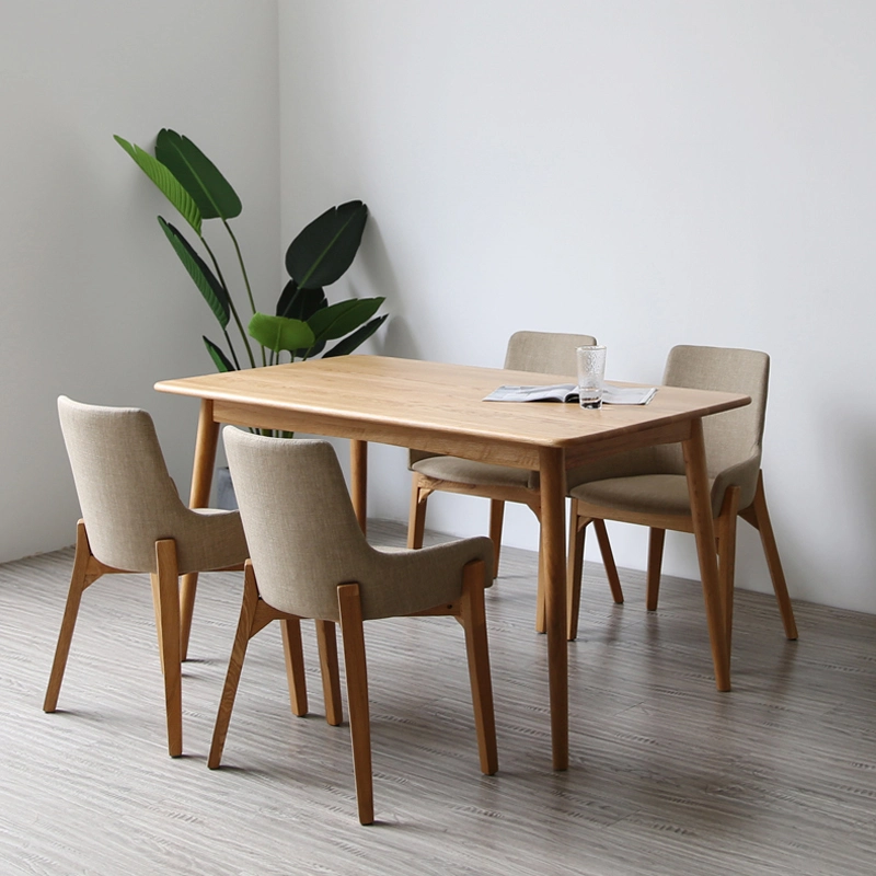 Customized Wooden Restaurant Furniture Modern Solid Wood Dining Chairs Dining Room Furniture
