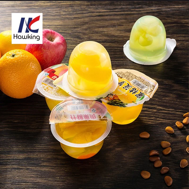 Coextruded Easy Peel Tear Food Plastic Packaging Lidding Film Top or Bottom