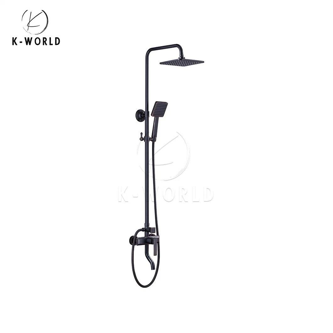 K-World Stainless Steel 304 Shower Set Factory Sample Available Brass Modern Bathroom Shower Set China Stable Water Flow Bathroom Shower Set Fittings