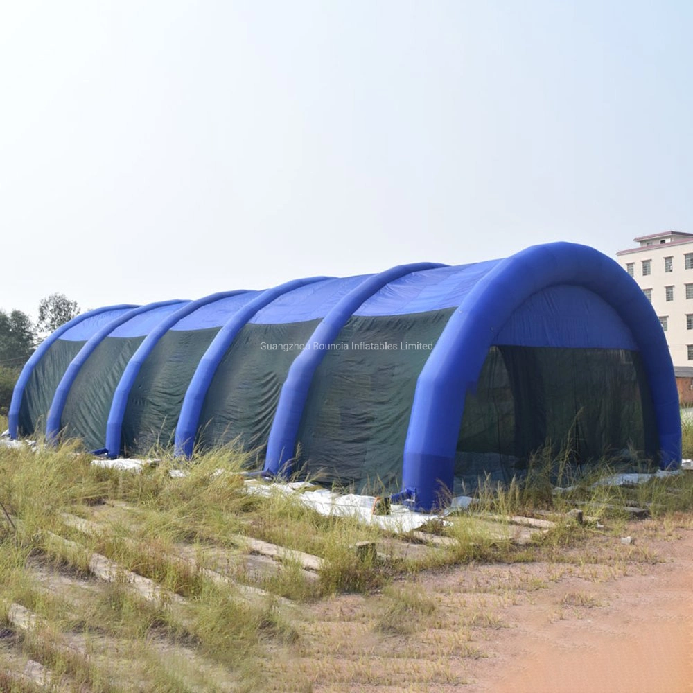 Multiple Use 30 M anpassbare kontinuierlich aufblasbar Paintball Arena aufblasbar Zeltverkauf