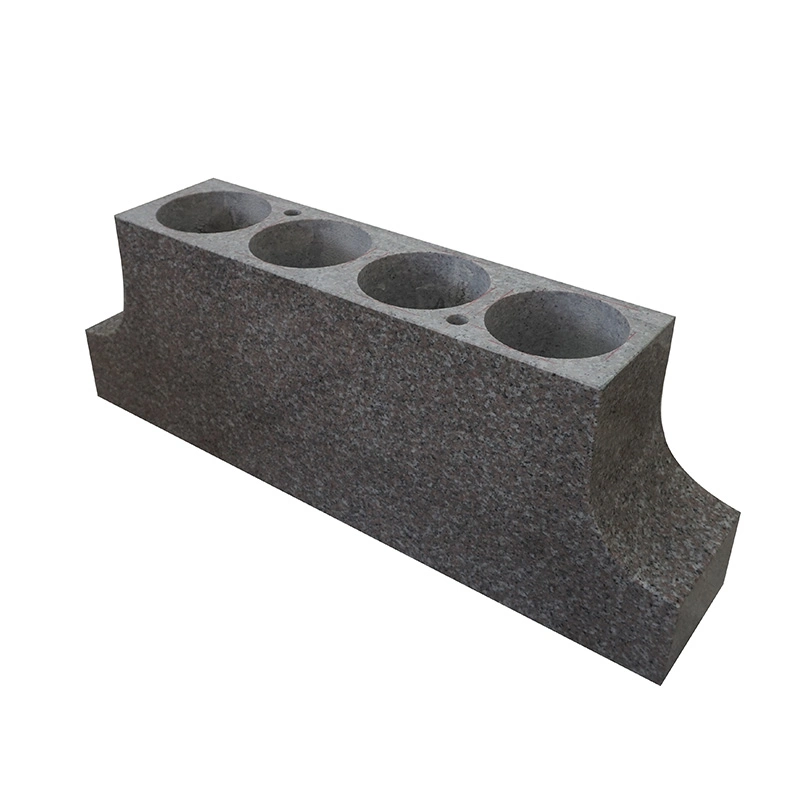 American Style Granite Bench Support Garden Cremation Urn