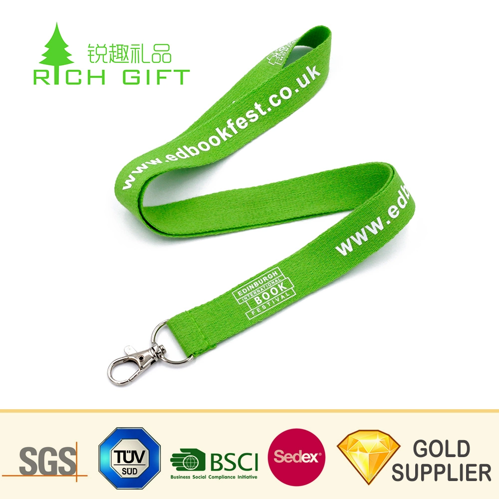 Factory Price Fashion Name Brand Round Nylon Personalized Lanyards with Logo Custom