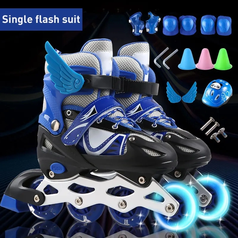 Heißer Verkauf Einstellbare Kinder Roller Skates Schuhe Roller Skates 4 Räder Inline Roller Skate für Kinder