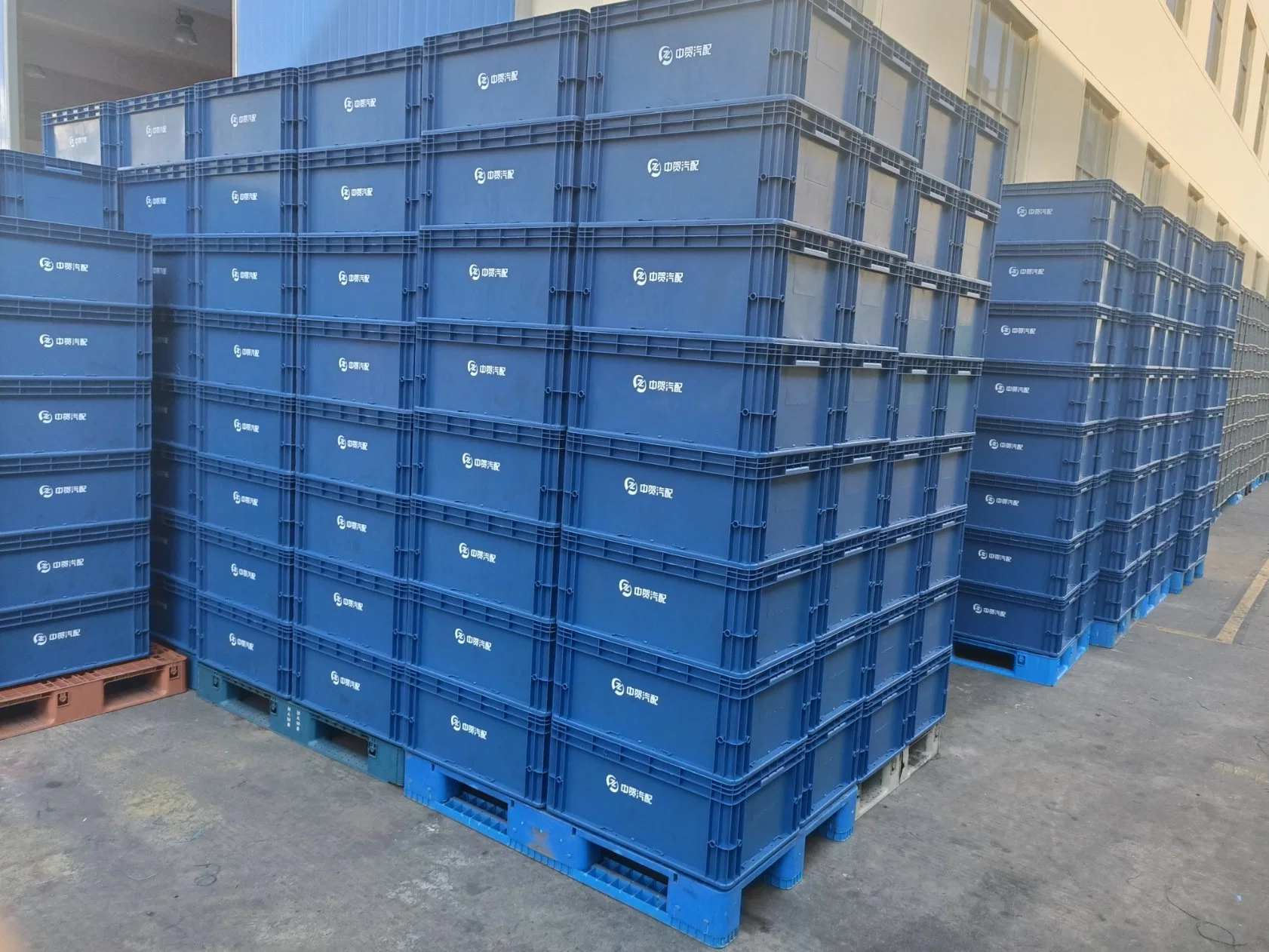 Auto Industry Plastic Turnover Crate, Plastic Storage Bin, Packaging Container