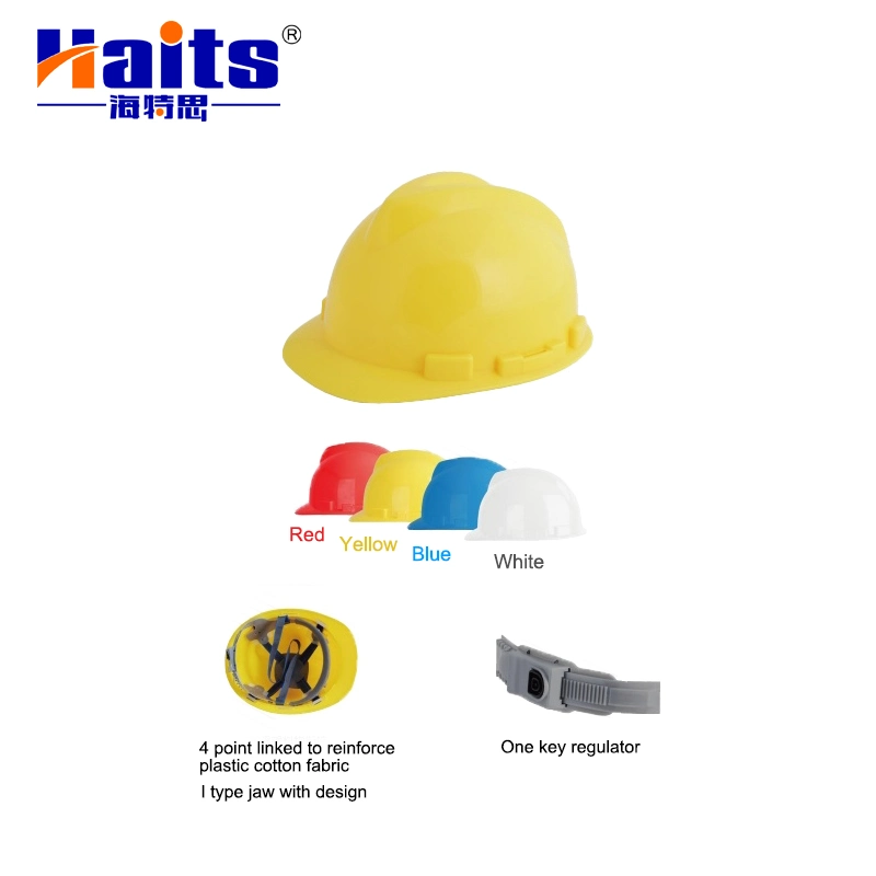 Professionelle ABS Harthut Arbeitsschutzhelme Industrial Yellow Construction Sicherheitshelme-Sets