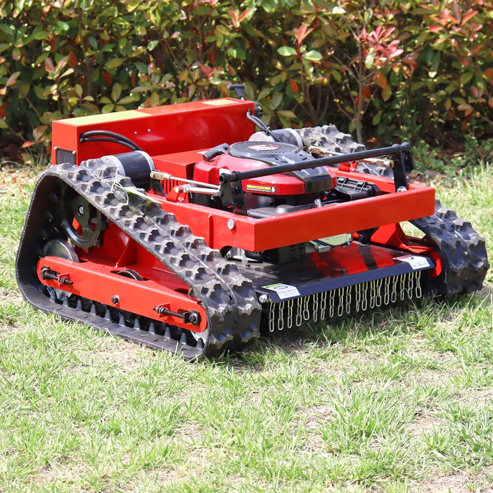 7.5HP Crawler Remote Control Lawn Mower Grass Cutter for Sale