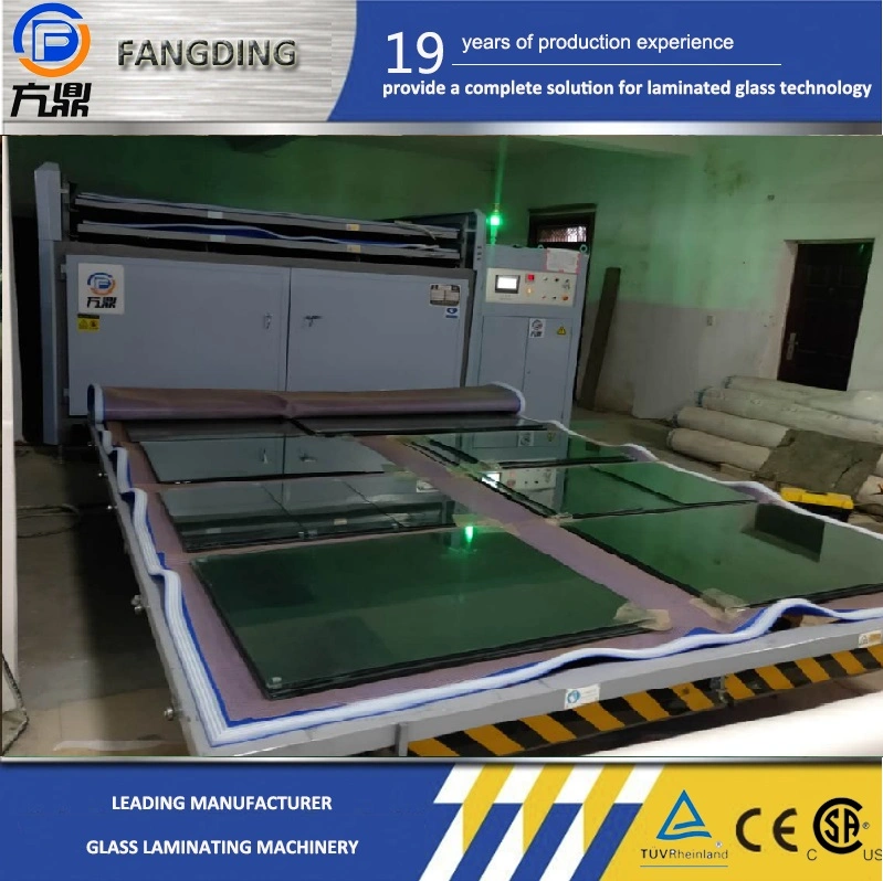 2200*3200mm EVA Laminated Glass Processing Machinery with Silicone Bag and Vacuum Pump