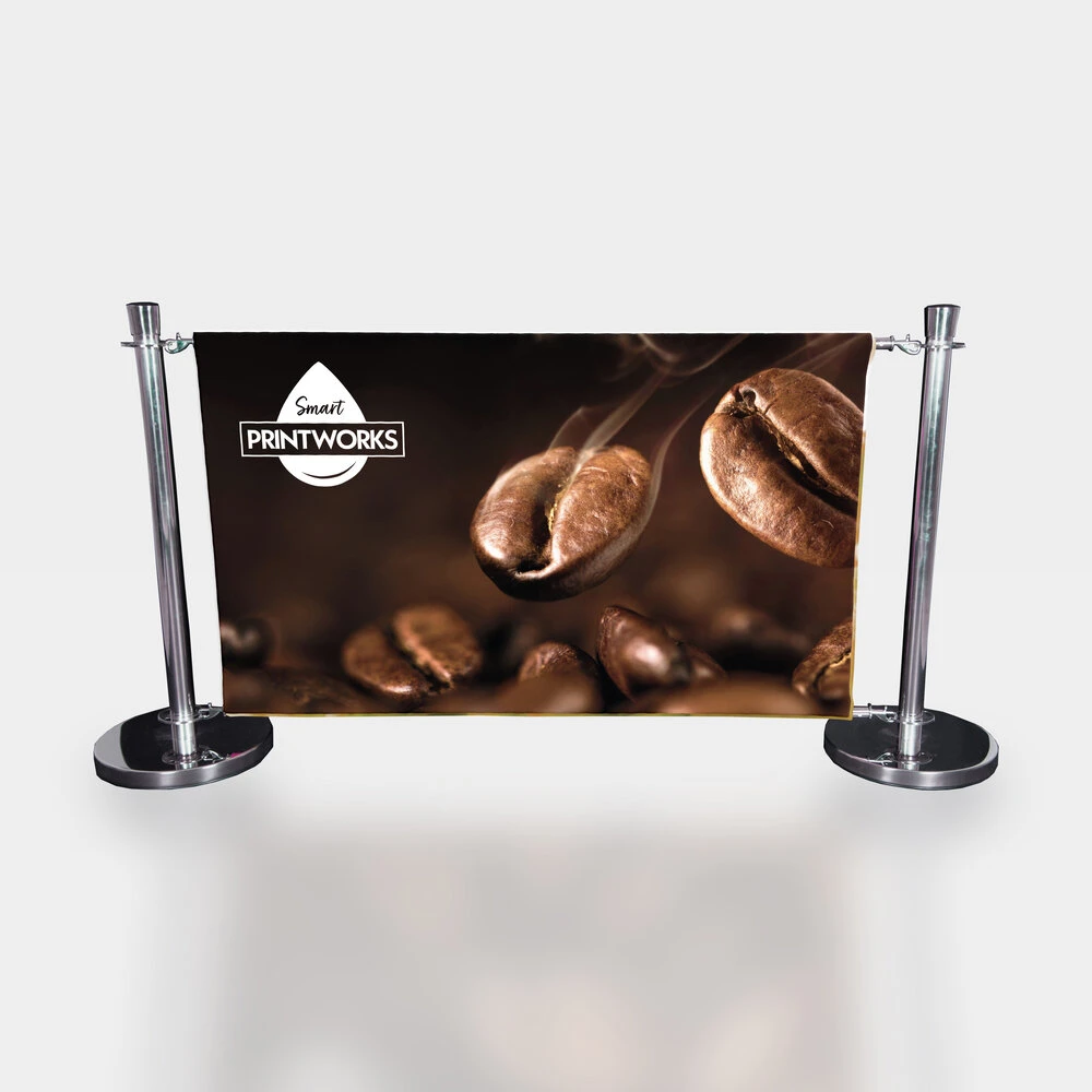 Exhibition Crowd Control Equipment Advertising Barrier Banner