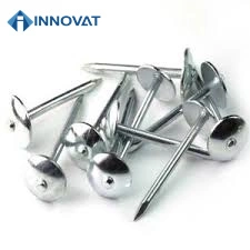 Paraguas techado de la cabeza clavos/Clavo de hierro y acero/bobina de uñas Nail/Impermeabilización de cubiertas clavo galvanizado