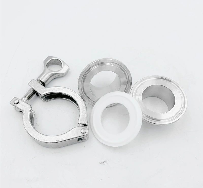 Best Price Stainless Steel Sanitary Tube Supporter Full SS304 Round Pipe Holder Type Hanger Clamp