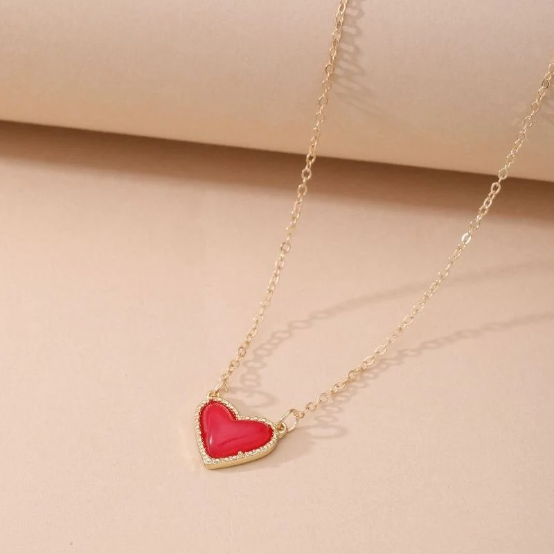 Skylark Wholesale/Supplier Cute Fashion Jewelry Heart Adjustable Length Pendant Necklace