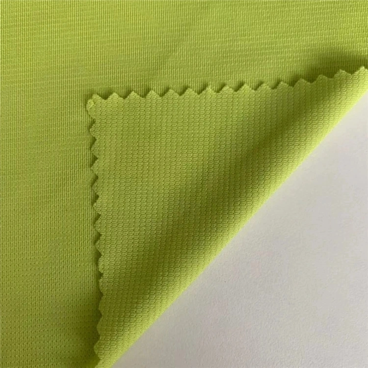 Populaires élastique respirant 90 % Poly 10% spandex polyester Tissu à mailles de tissus pour chemises Jersey