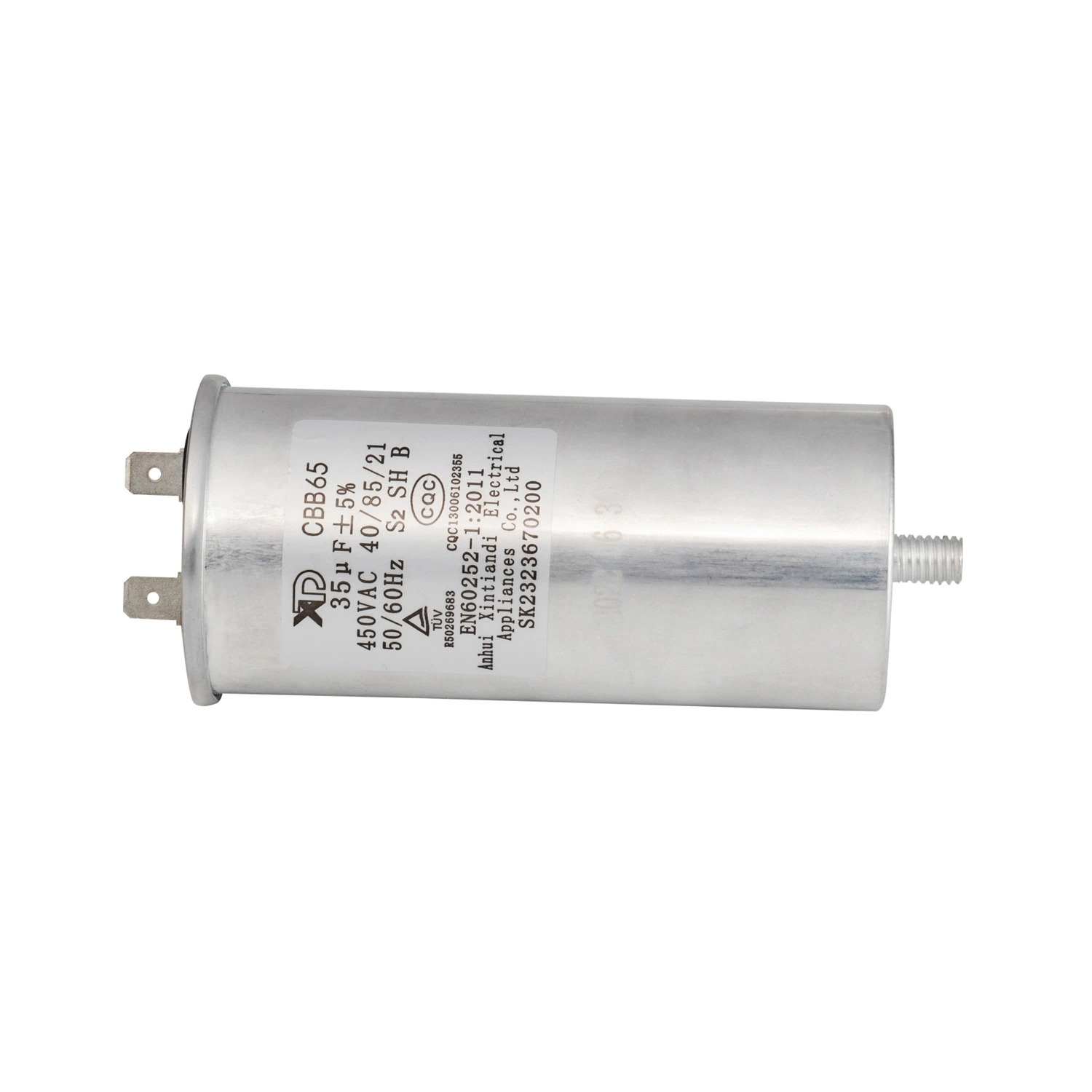 Capacitor Cbb65 AC Air Conditioner Motor Run Capacitor