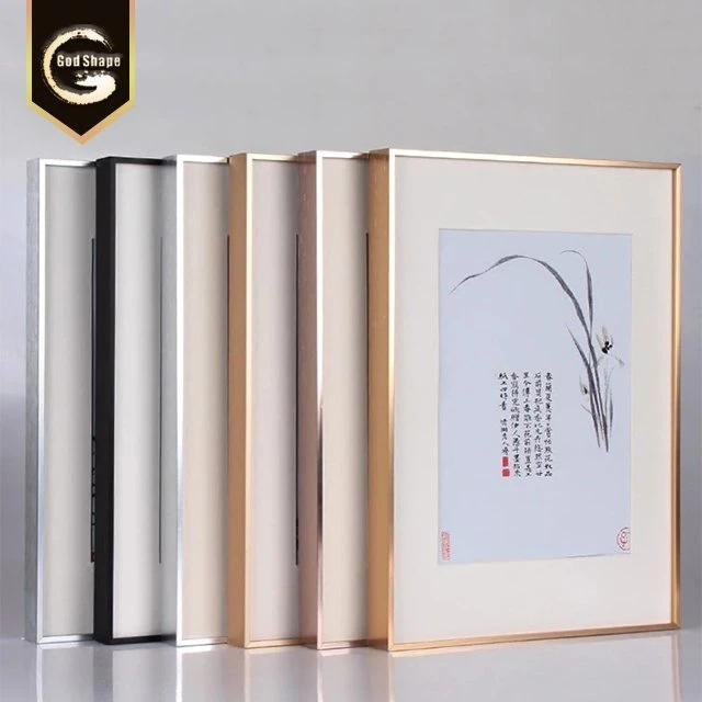 Factory Direct Colorful Certificate Frame Aluminum Frame