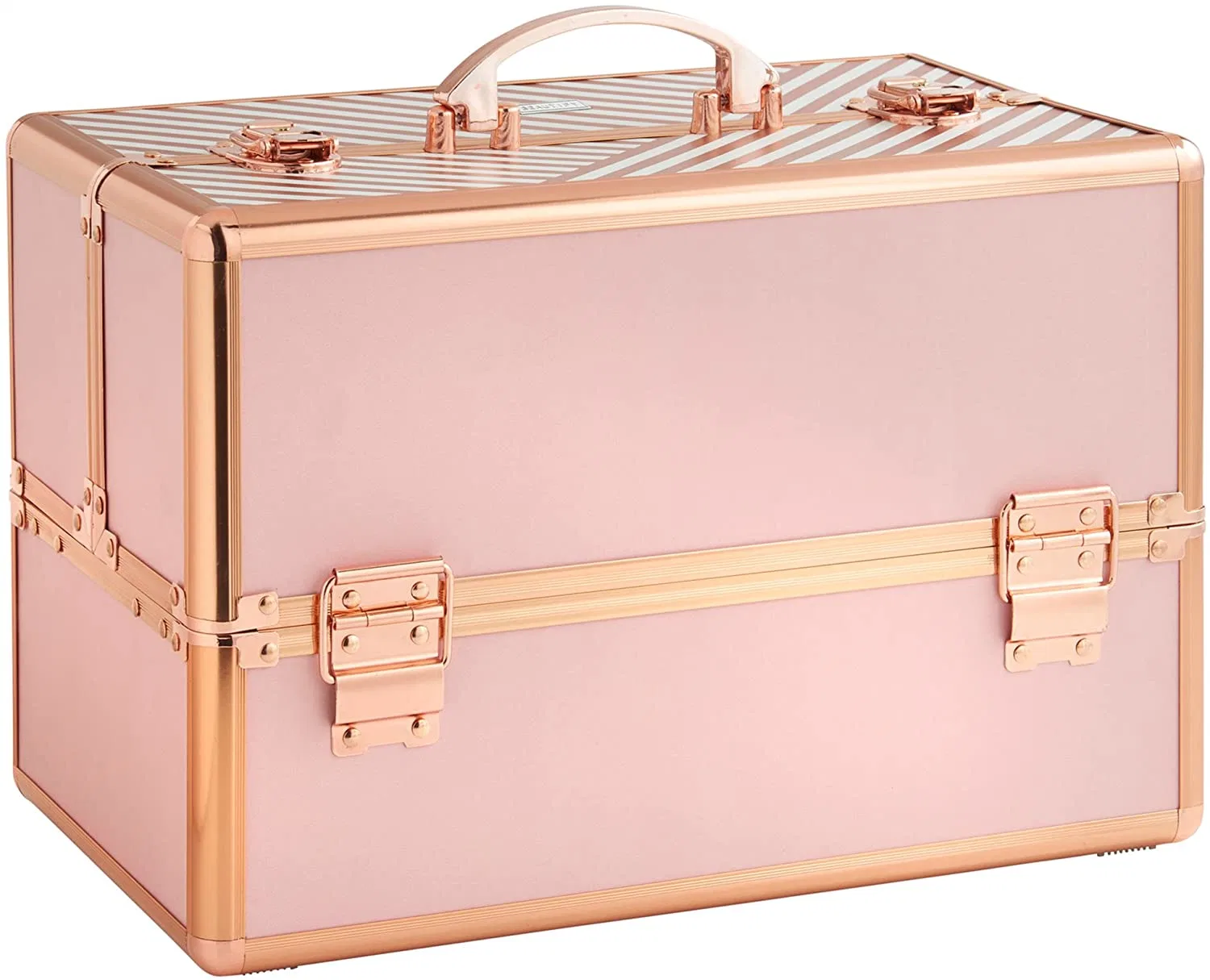 Professional Aluminum Make up Train Case Beauty Box Vanity Large Cosmetic Case