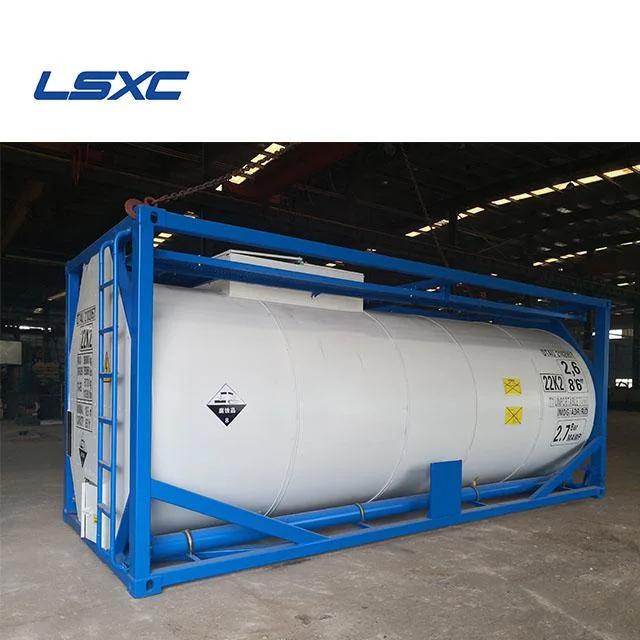 Original Factory Sells ISO 20-Foot Hydrochloric Acid/Phosphoric Acid Chemical Liquid Tank Containers/ Customized Various Tank Conta