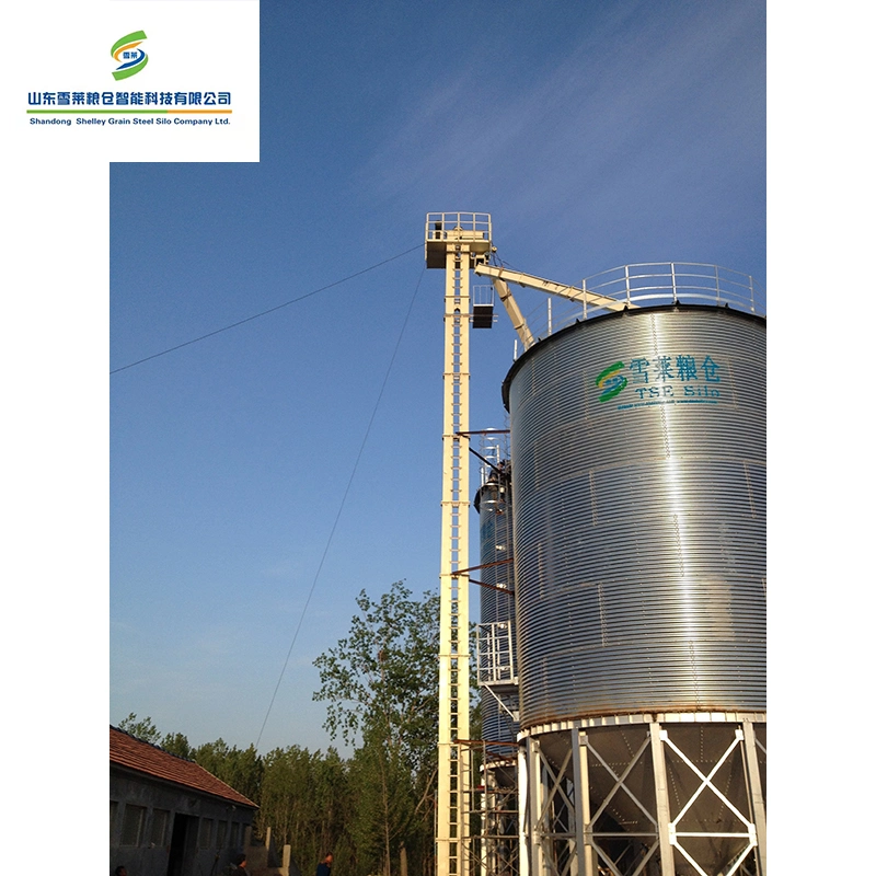 30-1500 Ton Storage Capacity Grain Silo with Customized Volume