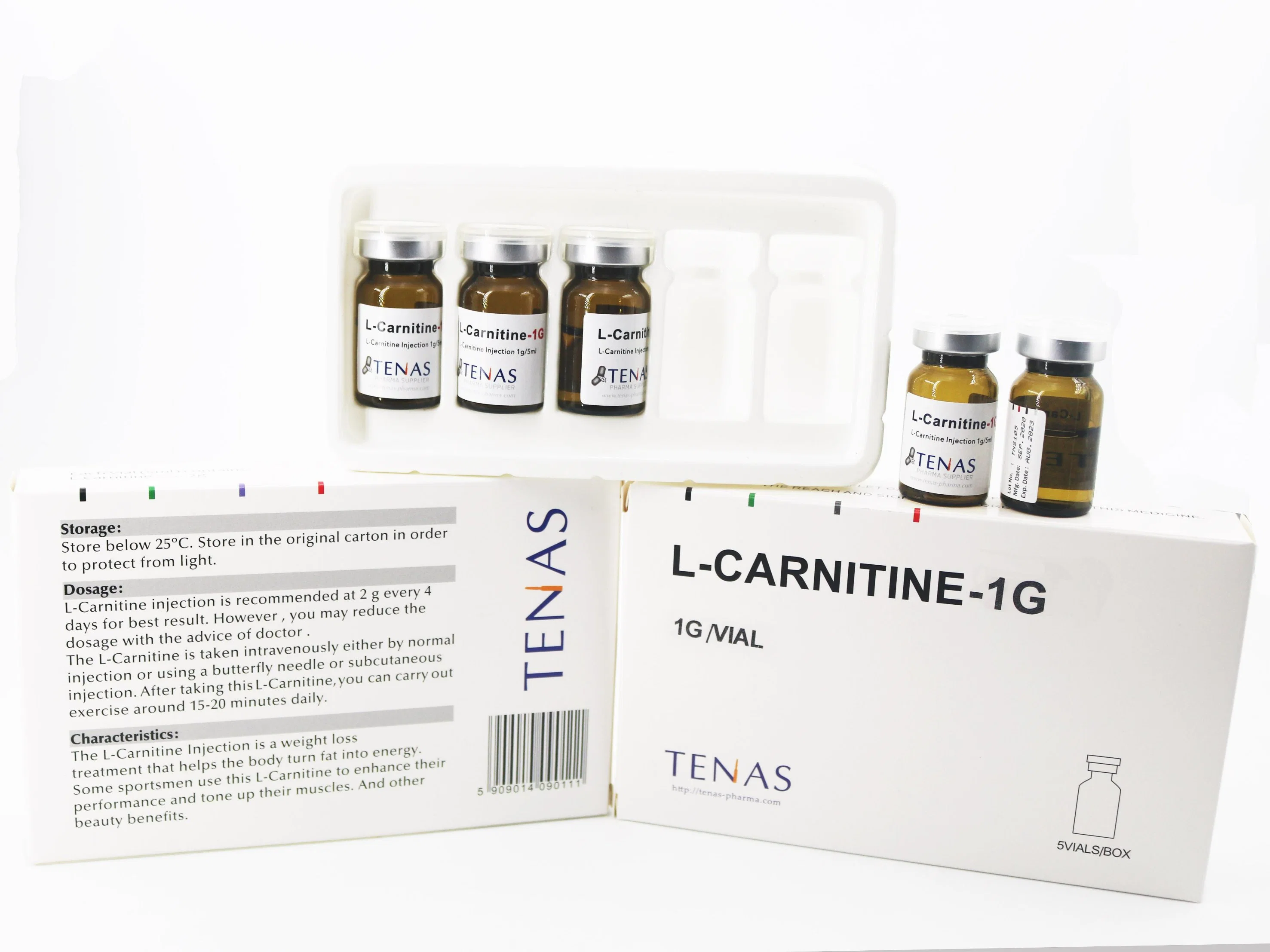 Lcarnitine Liquid Injection with Certificate for Slimming and Losing Weight