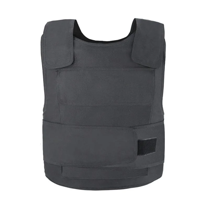 Black Customizable Aramid Ballistic Vest M14