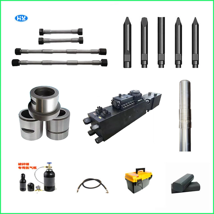 Wholesale/Supplier Rock Breaking Hammer Chisel Hydraulic Breaker Hammer Chisel Hydraulic Breaker Parts Attachments