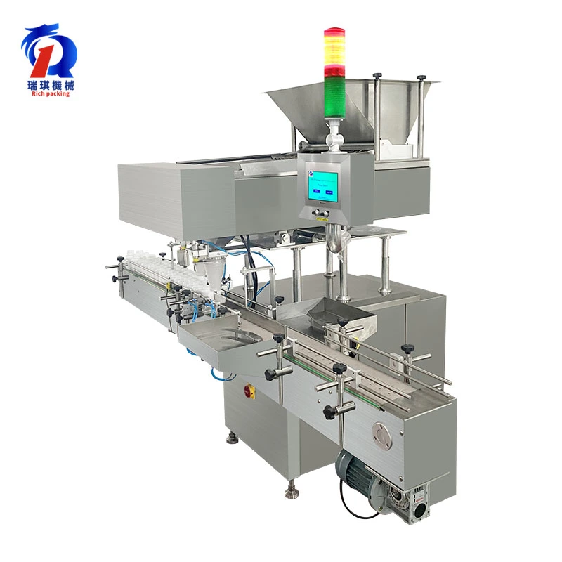 Bouteille automatique comprimé capsules pilules machine de comptage Guangdong Rich Packing