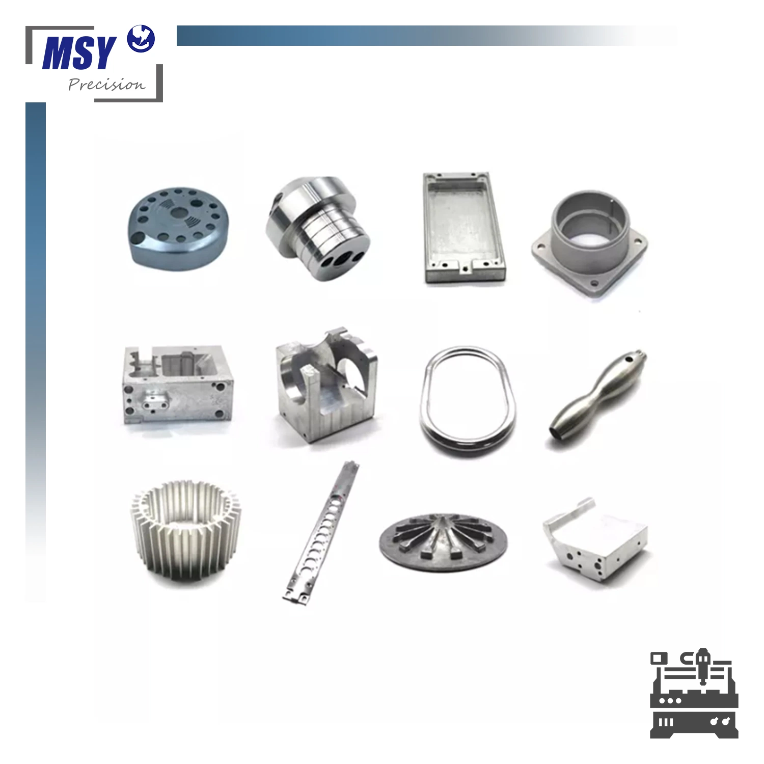 CNC Machining Milling Drilling Tapping Customized Electroless Nickel Mining Equipment Parts