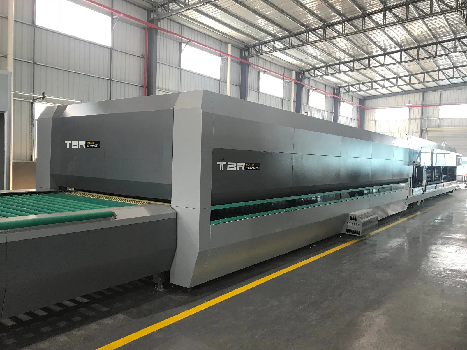 TBR Hot Sales Horizontal Tempered Glass Radiation Furnace for Building Glass Architectural Glass Structural Glass