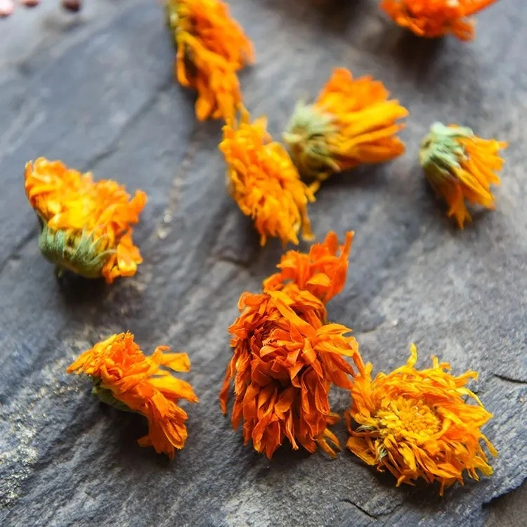 Té de alta calidad de la salud té de la flor de caléndula de Marigold seca